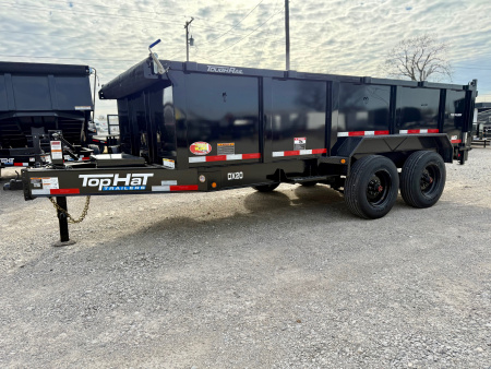 New 2026 Top Hat Trailers DX20-16x83 Dump Trailer (Super Singles)