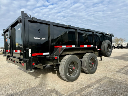 New 2026 Top Hat Trailers DX20-16x83 Dump Trailer (Super Singles)