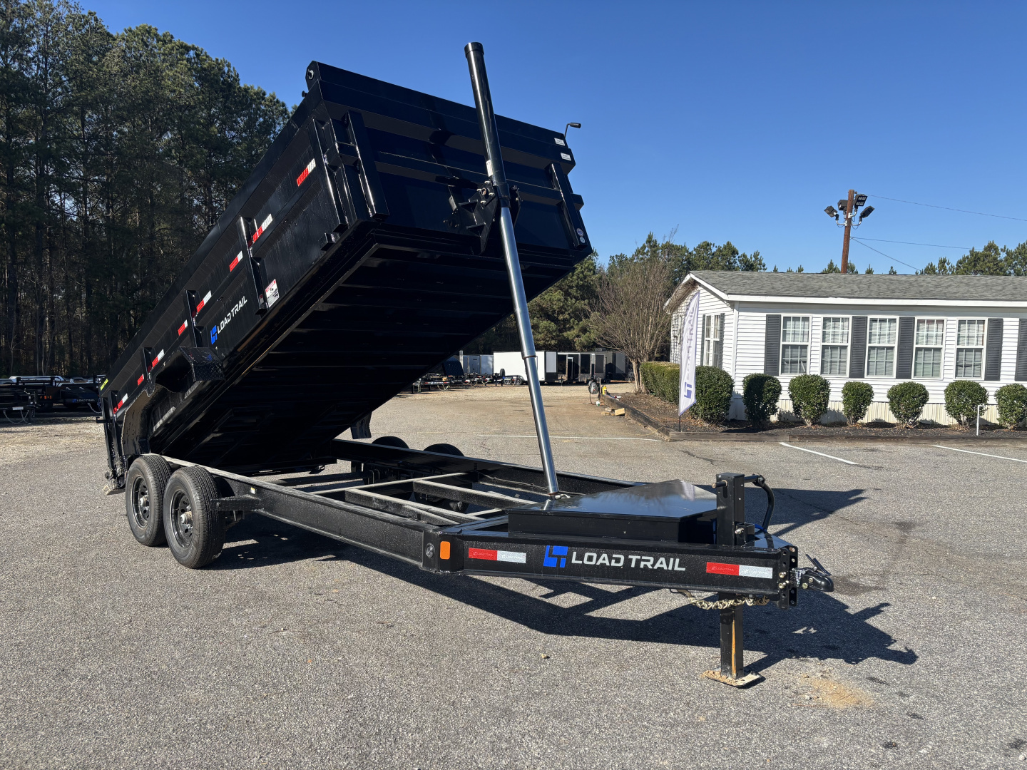 New 2026 Load Trail DL 83X16 14K GVWR 7 GAUGE FLOOR TELESCOPIC Dump ...