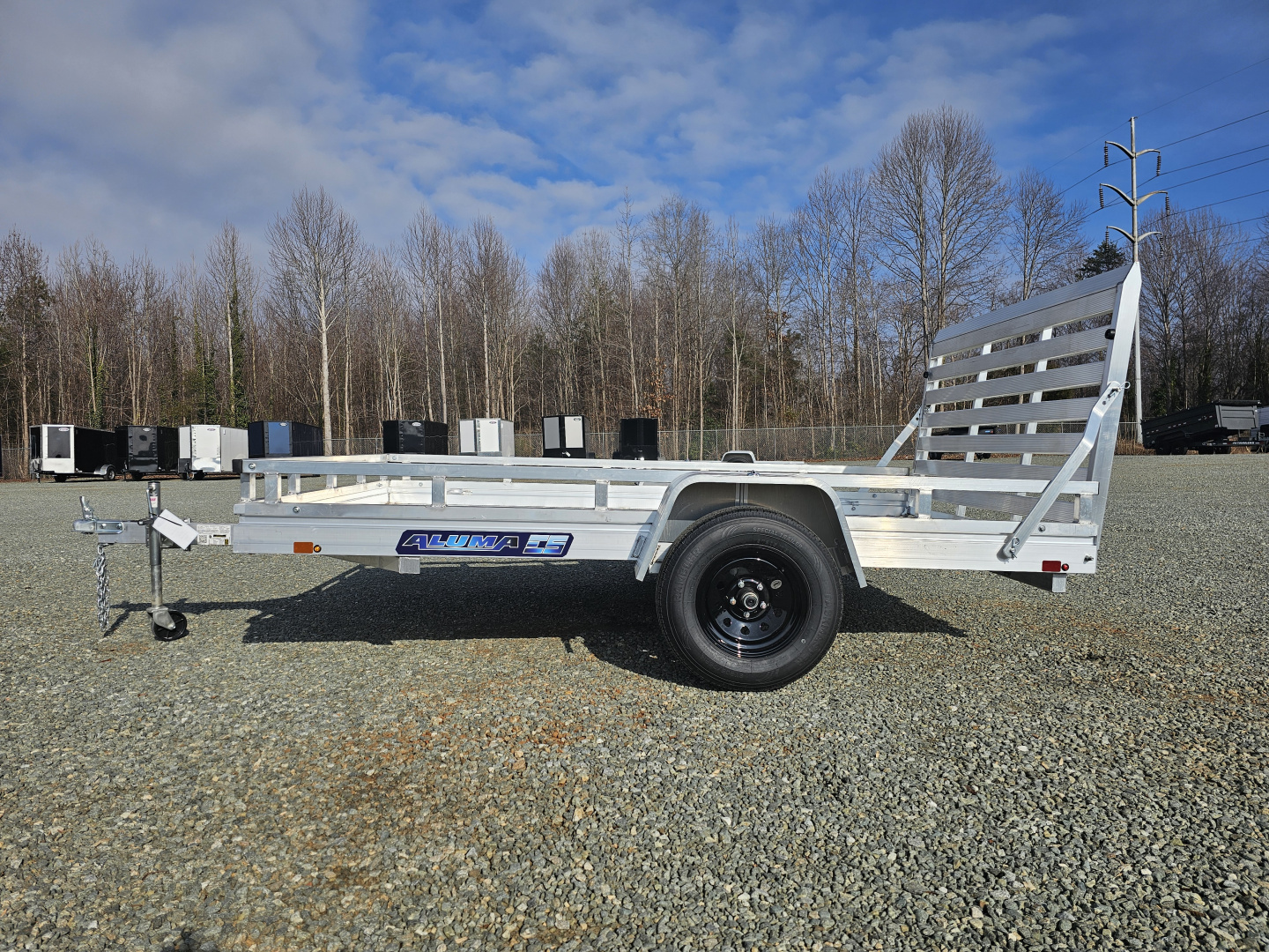 New 2026 Aluma 7810ES Utility Trailer