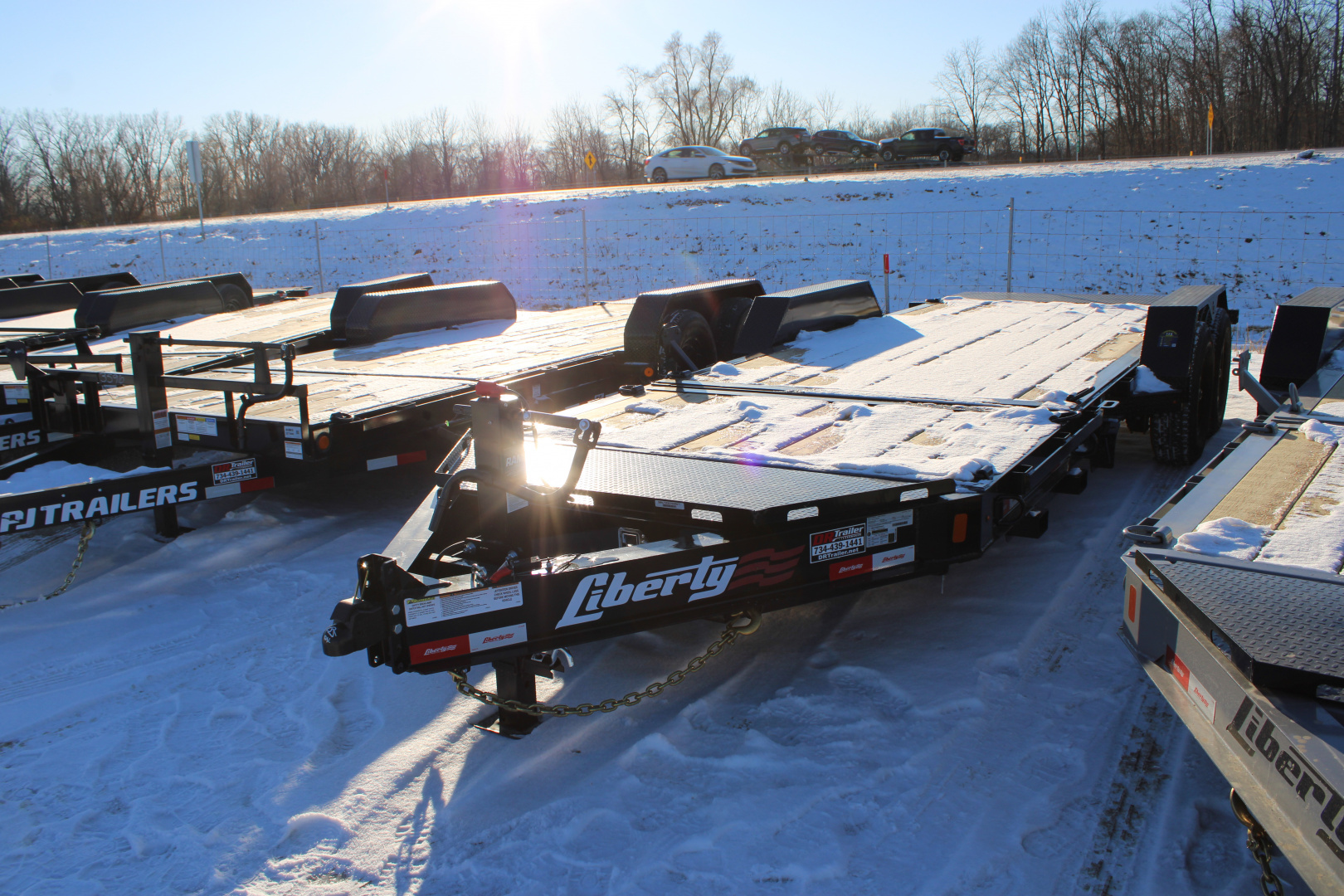 New 2026 Liberty 20' 15K GVWR TILT Equipment Trailer