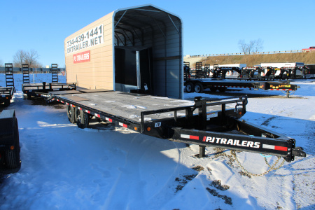 New 2026 PJ Trailers 24' F8 MR Equipment Trailer