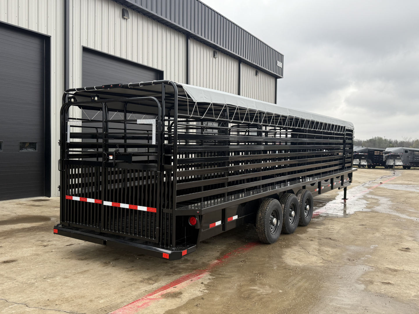 New 2026 Delco Trailers B832 Stock / Stock Combo Trailer 43798