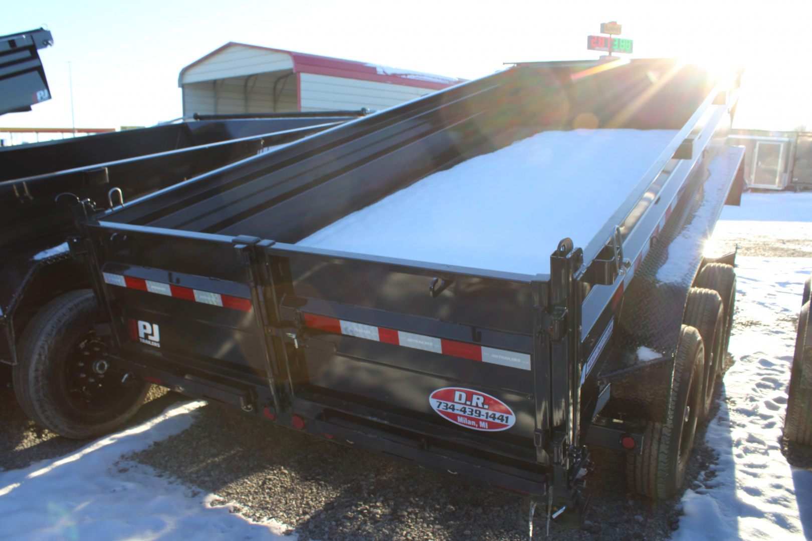 New 2026 PJ Trailers 16' DL 21K GVWR Dump Trailer