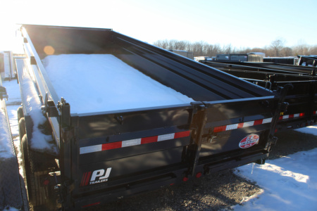 New 2026 PJ Trailers 16' DL 21K GVWR Dump Trailer