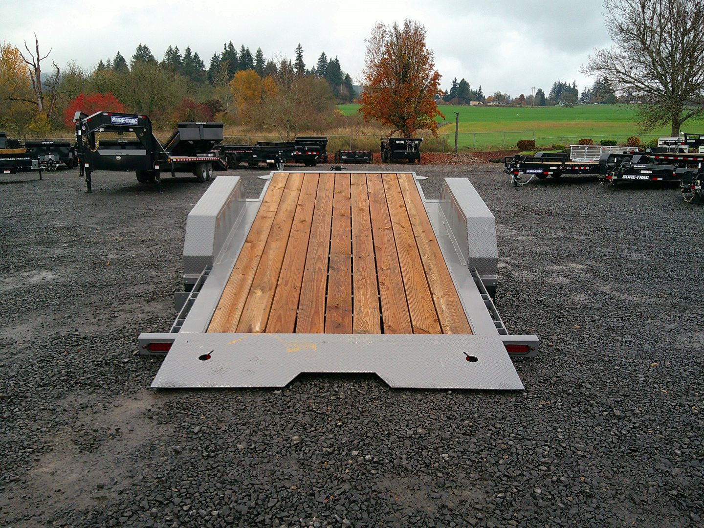 New 2026 Midsota 7x24 ( 16+8) Split Tilt Equipment Trailer