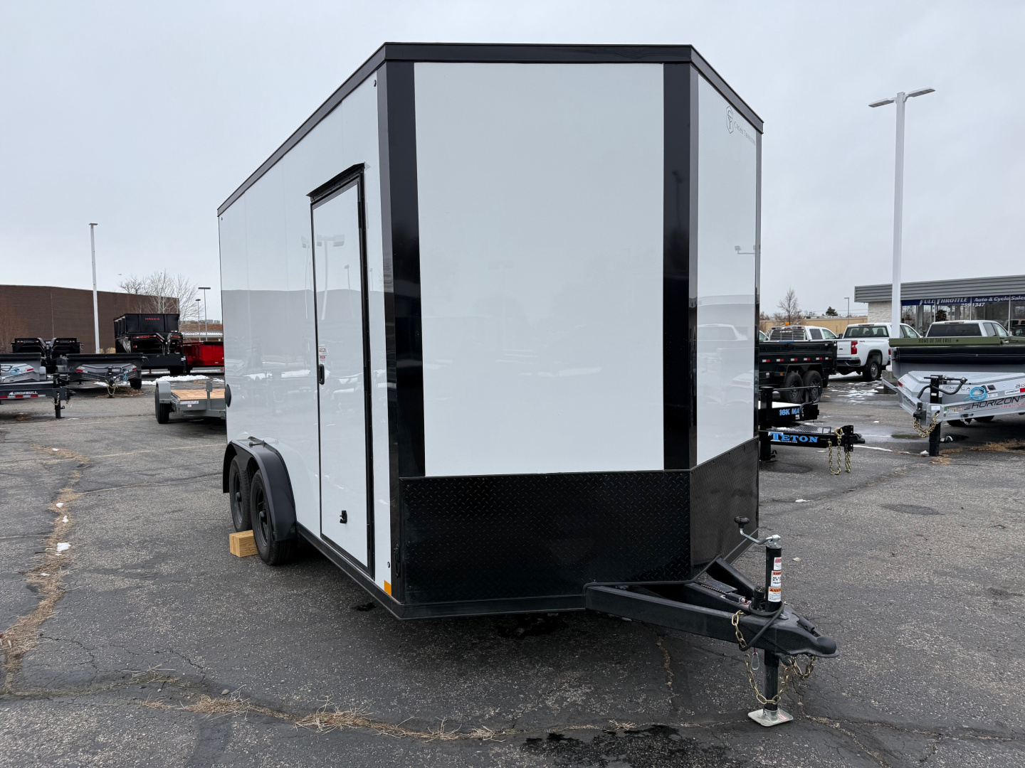 New 2026 Cross Trailers 7.5X14 Cargo / Enclosed Trailer