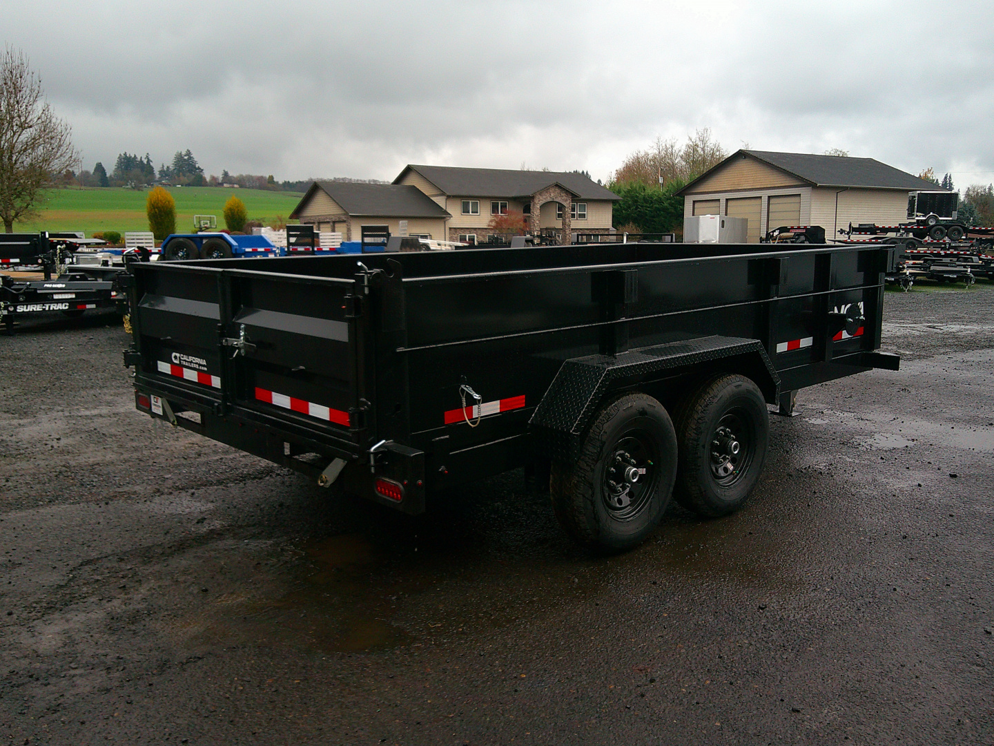 New 2026 Midsota 7x14 Dump Trailer 14K