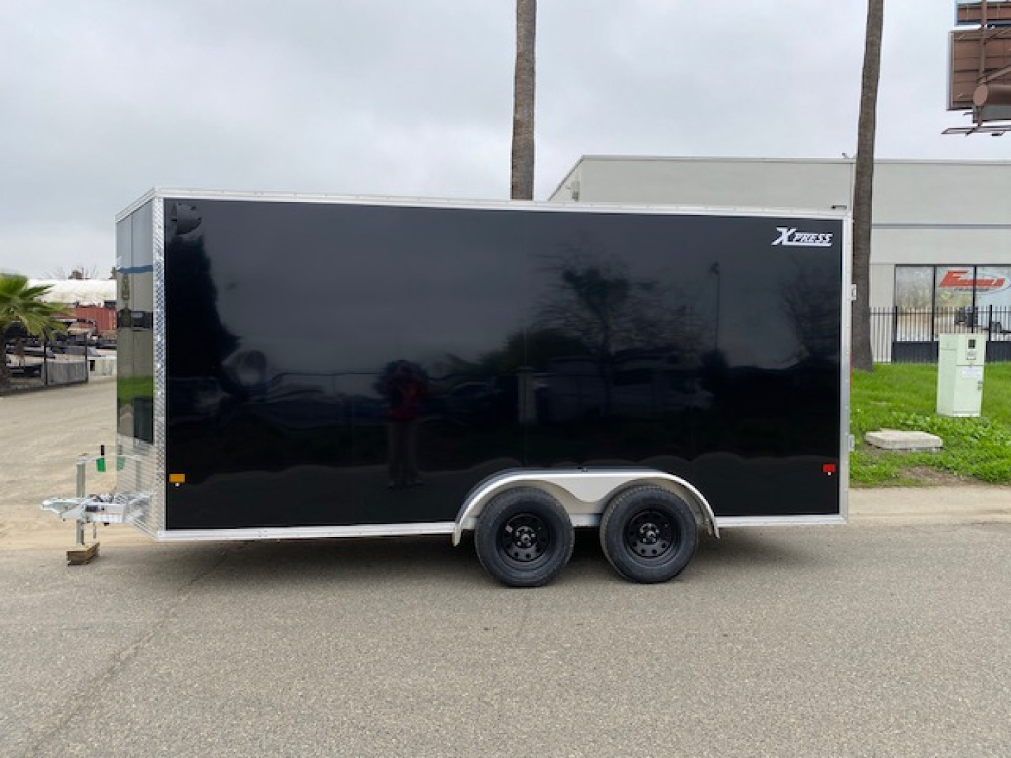 New 7.4X16 Tandem Axle 7K Enclosed Cargo