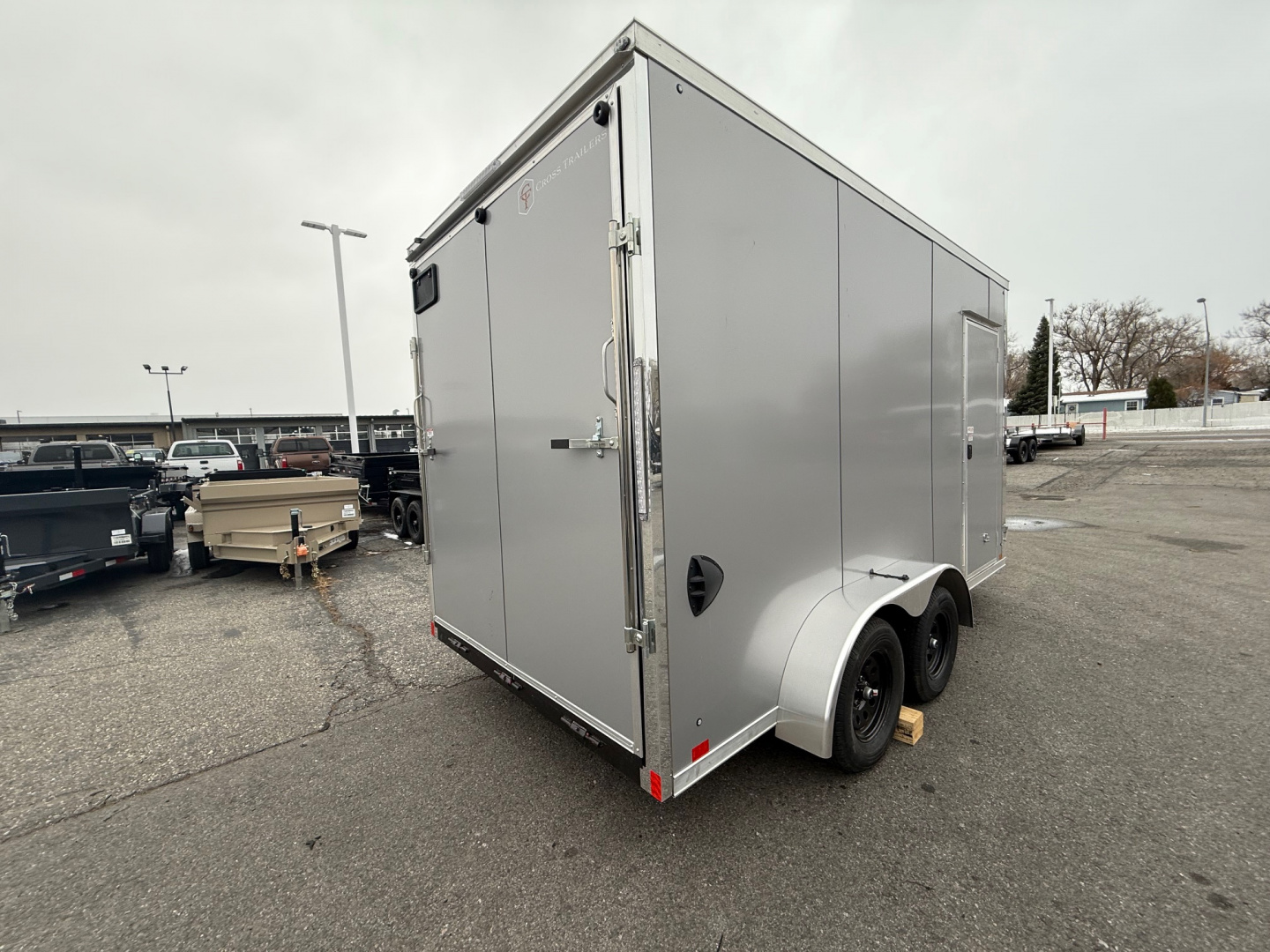 New 2026 Cross Trailers 7X14 Cargo / Enclosed Trailer