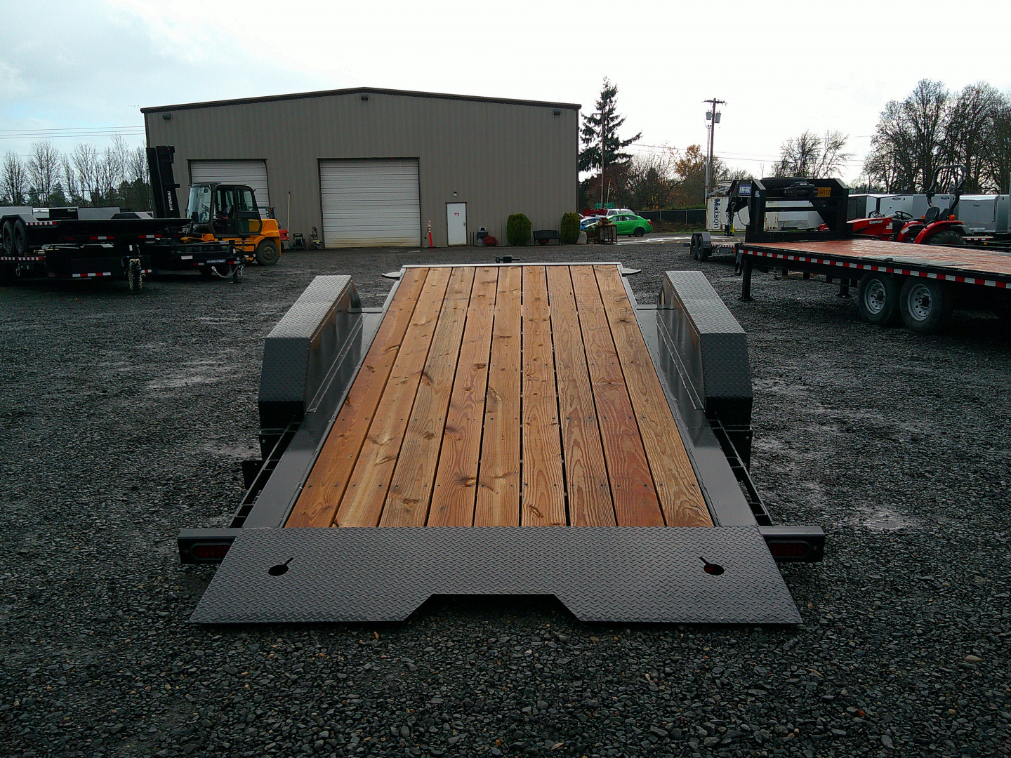 New 2026 Midsota 7x24 ( 16+8) Split Tilt Equipment Trailer