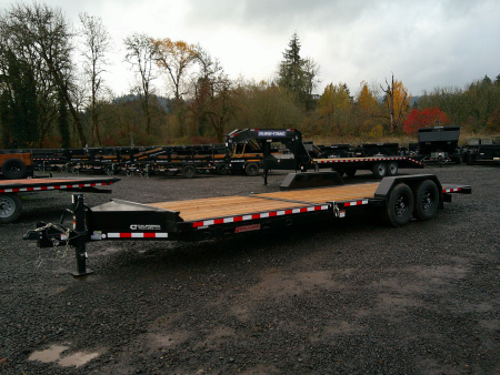 New 2026 Midsota 7x24 ( 16+8) Split Tilt Equipment Trailer