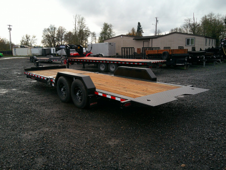 New 2026 Midsota 7x24 ( 16+8) Split Tilt Equipment Trailer