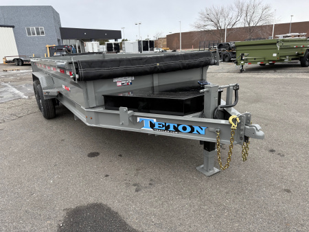 New 2026 Teton Trailer 83x16 Dump Trailer