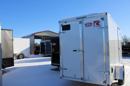 New 2026 RC Trailers 6X12 + 12" RWT Cargo / Enclosed Trailer