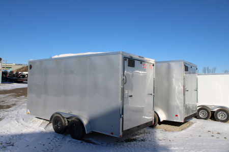 New 2026 RC Trailers 7X16 + 12" RWT Cargo / Enclosed Trailer