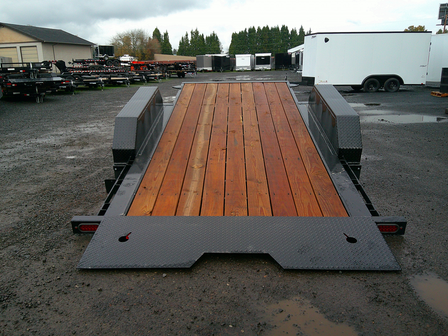 New 2026 Midsota 7x20 (16+4) Split Tilt Equipment Trailer