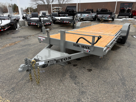 New 2026 Teton Trailer 83X22 Equipment Trailer
