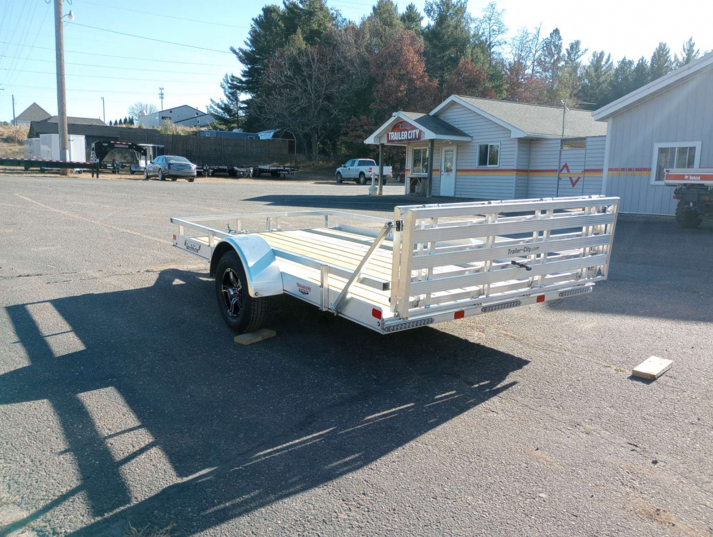 New 2026 Triton Trailers FIT1281-P 12'X81" Utility Trailer