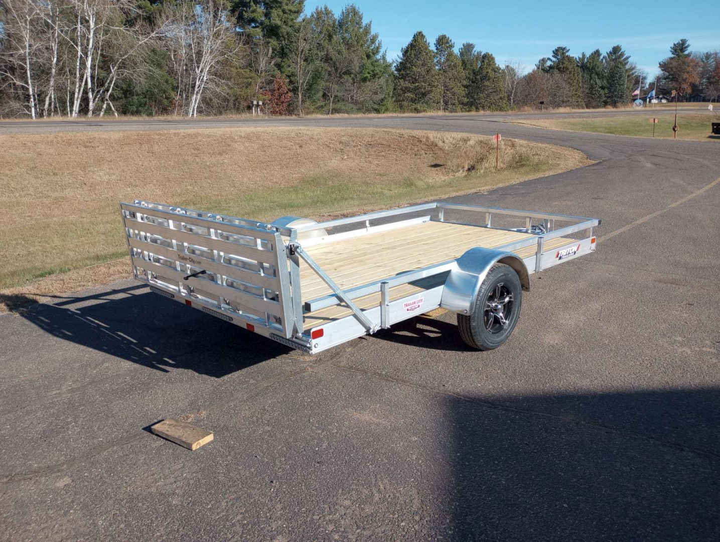 New 2026 Triton Trailers FIT1281-P 12'X81" Utility Trailer