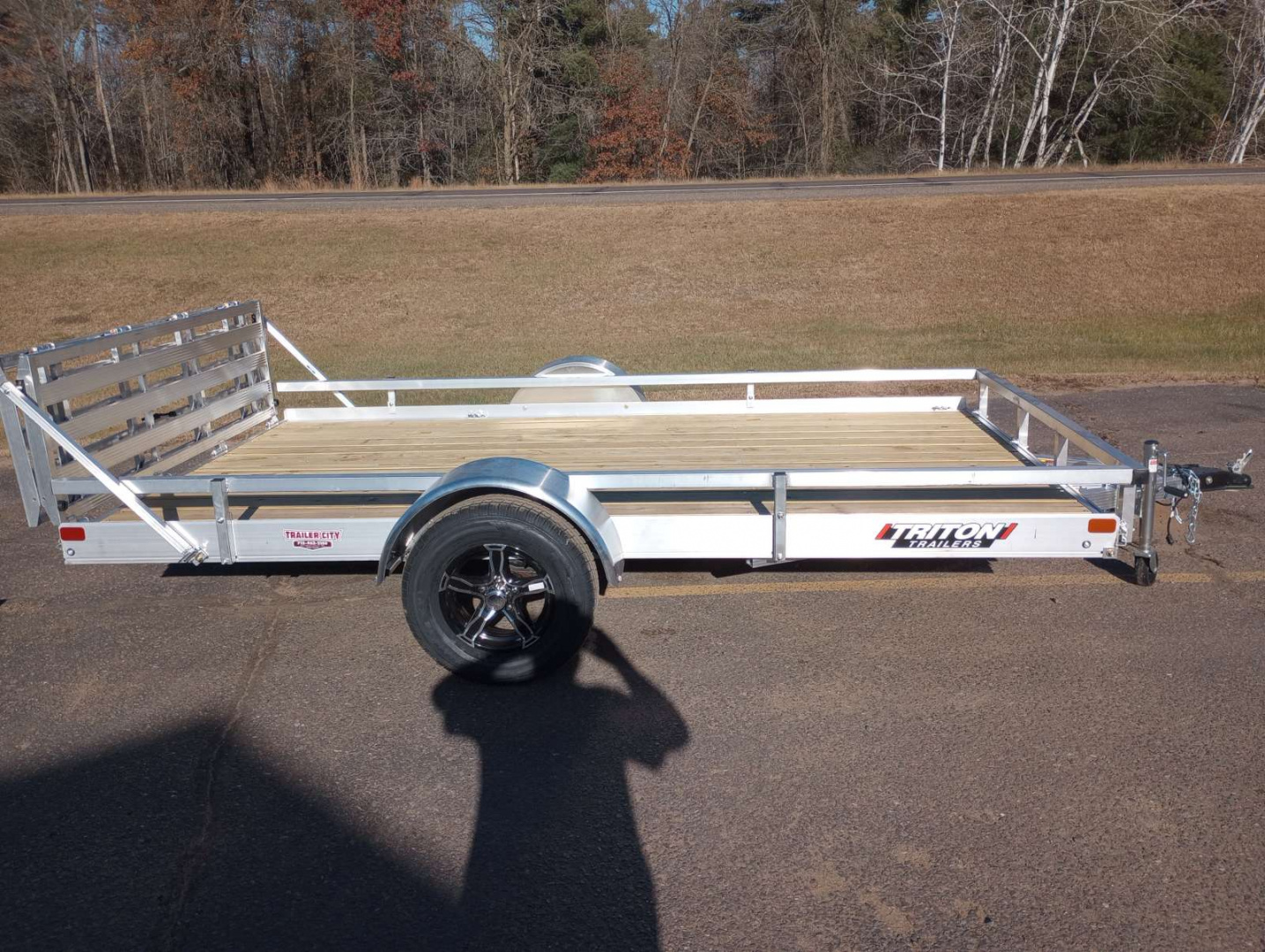 New 2026 Triton Trailers FIT1281-P 12'X81" Utility Trailer