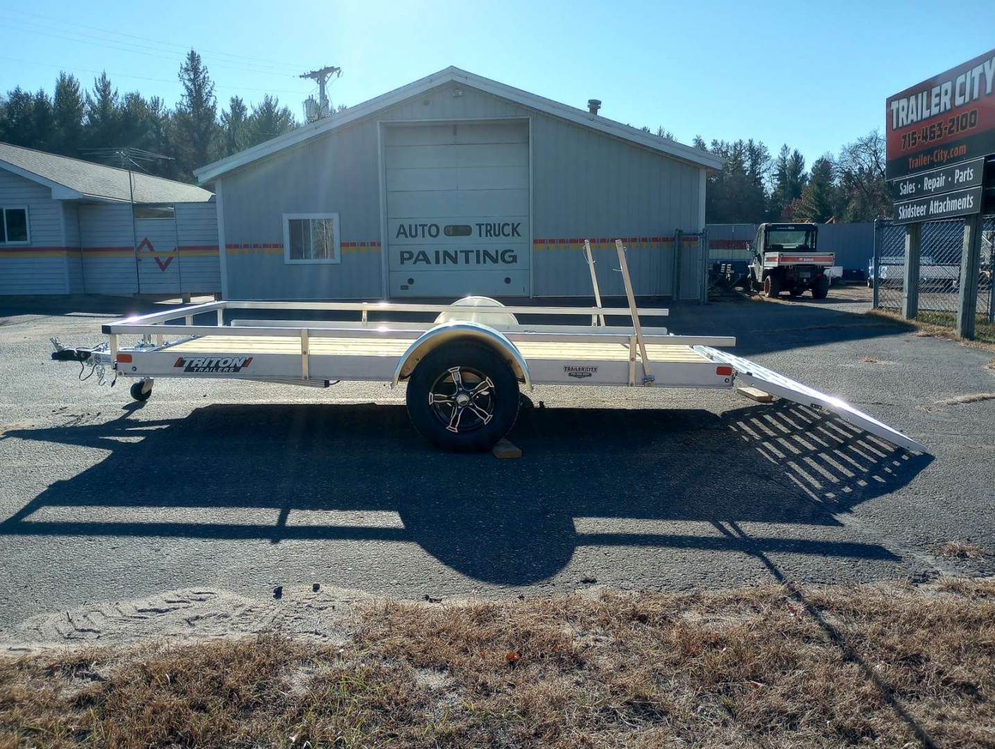 New 2026 Triton Trailers FIT1281-P 12'X81" Utility Trailer