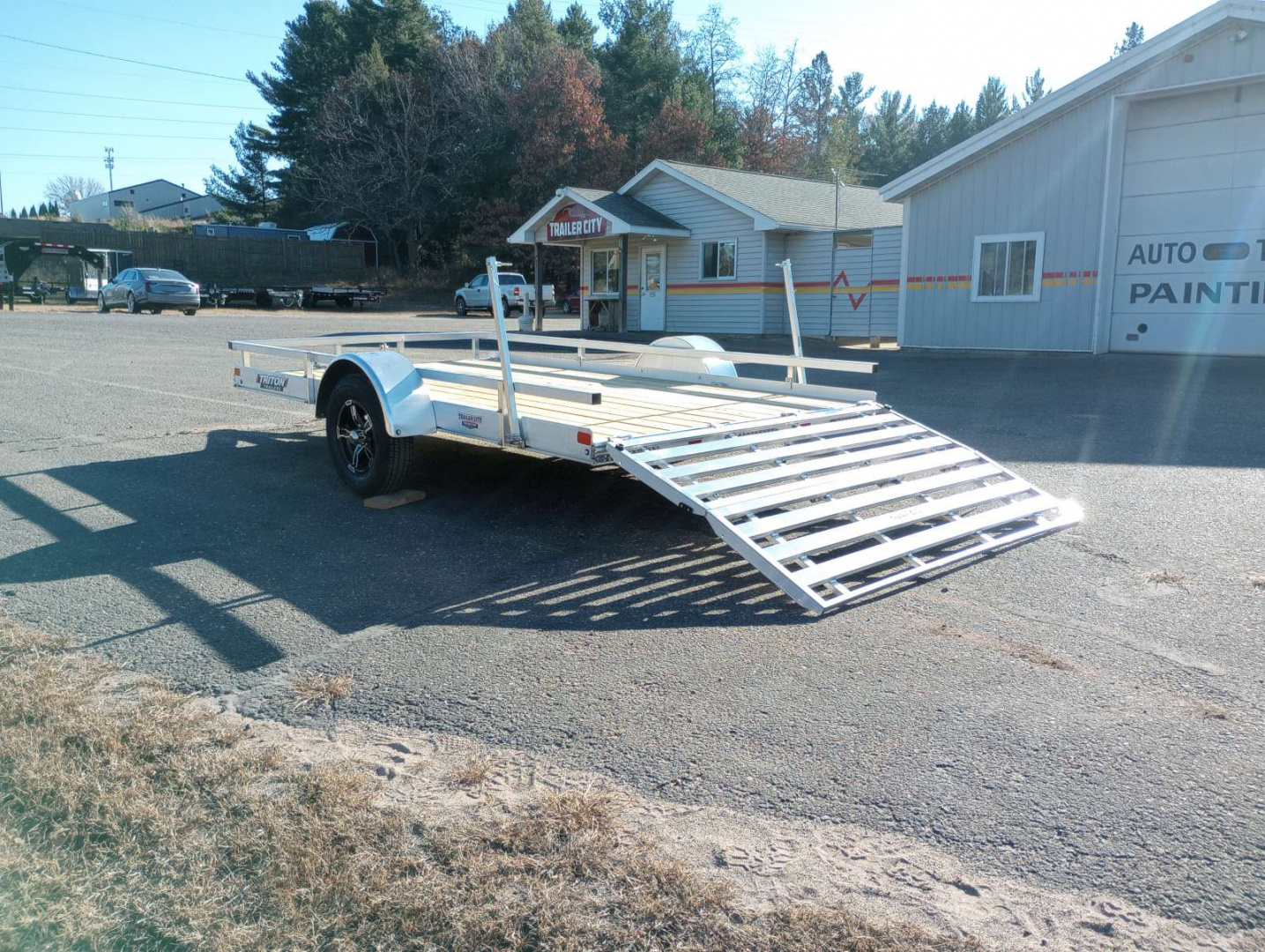New 2026 Triton Trailers FIT1281-P 12'X81" Utility Trailer
