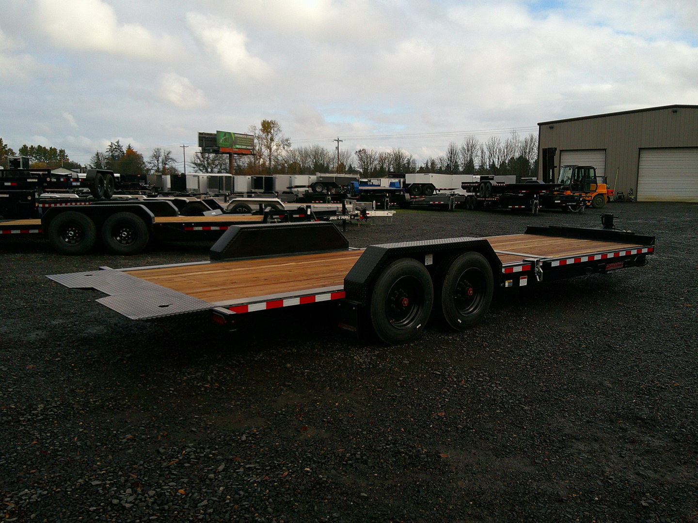 New 2026 Midsota 7x24 (18+8) Split Tilt Equipment Trailer