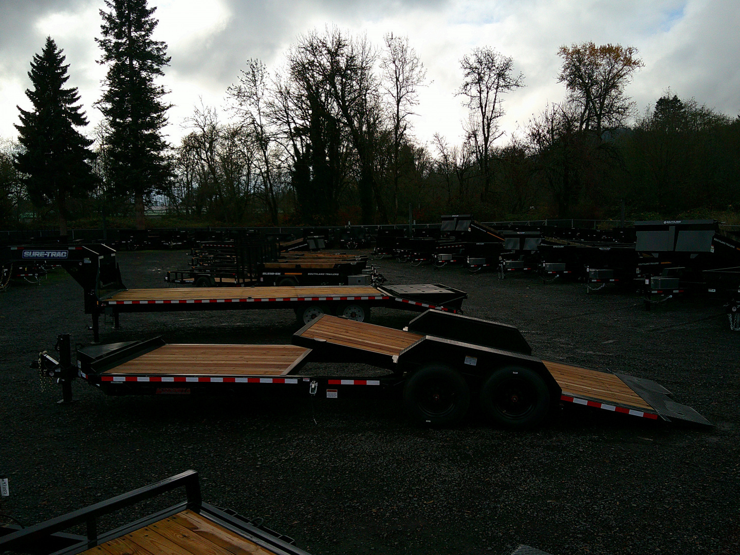 New 2026 Midsota 7x24 (18+8) Split Tilt Equipment Trailer