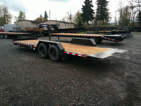 New 2026 Midsota 7x24 (18+8) Split Tilt Equipment Trailer
