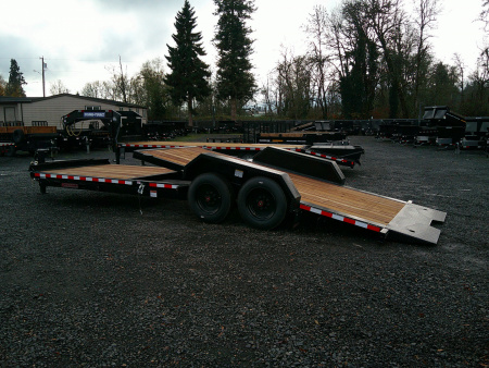 New 2026 Midsota 7x24 (18+8) Split Tilt Equipment Trailer