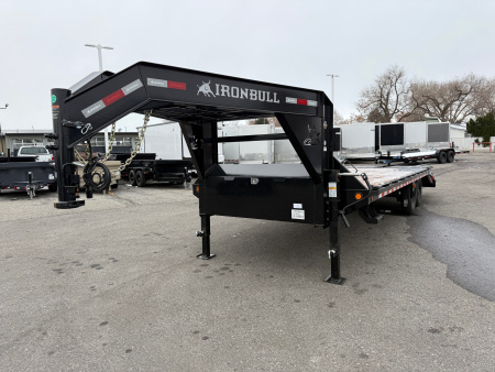 New 2026 Iron Bull 102X25 Gooseneck Bodies