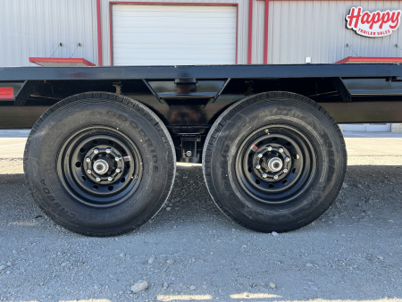 New 2026 PJ 102"x40' GN Low-Pro Flatbed w/ Singles - LS