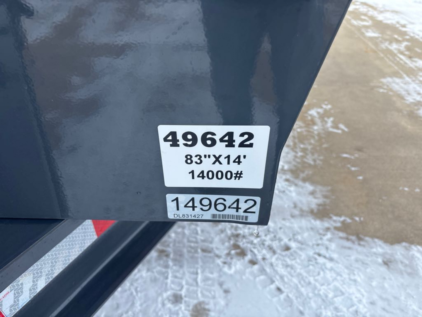 New 2026 Lamar Trailers DL831427-24 Dump Trailer