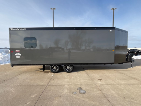 New 2026 Trails West RPM BP 28FT Snowmobile Trailer