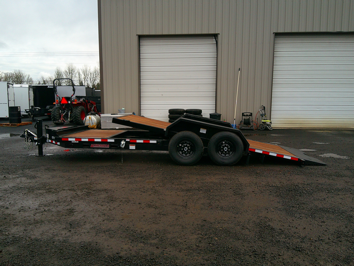 New 2026 Midsota 7x20 (16+4) Split Tilt Equipment Trailer