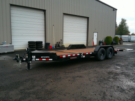 New 2026 Midsota 7x20 (16+4) Split Tilt Equipment Trailer