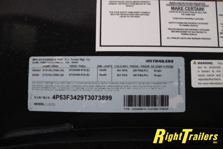 New 2026 8.5X25 PJ Gooseneck Equipment Trailer