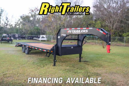 New 2026 8.5X25 PJ Gooseneck Equipment Trailer