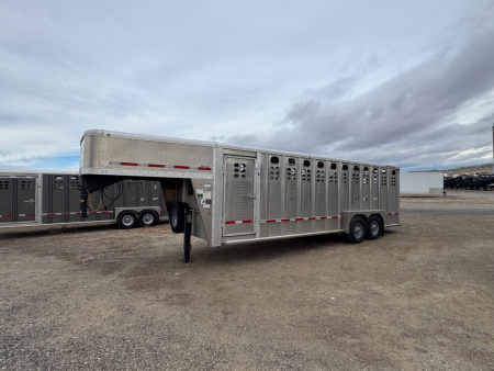 New 2026 Wilson 24' RANCH HAND Stock Trailer