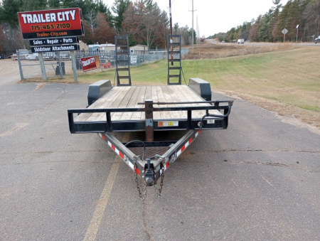 Used 2012 PJ Trailers 83" x 16' CC Equipment Trailer 14k