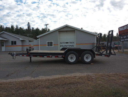 Used 2012 PJ Trailers 83" x 16' CC Equipment Trailer 14k