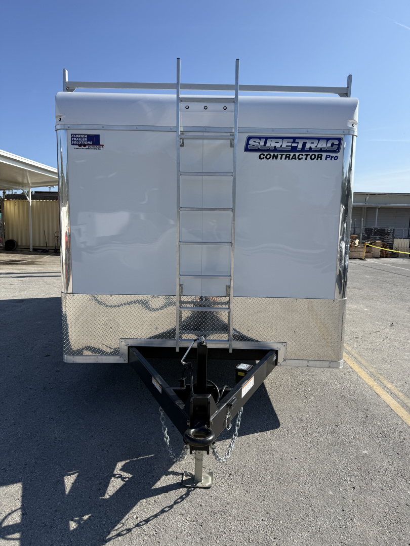 New 2026 Sure-Trac 8.5x20 14K Contractor Pro Cargo / Enclosed Trailer