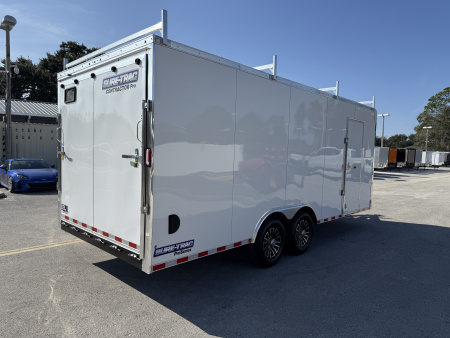 New 2026 Sure-Trac 8.5x20 14K Contractor Pro Cargo / Enclosed Trailer