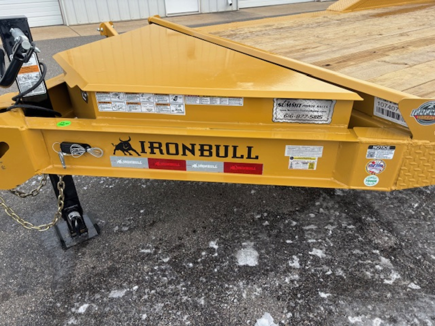 New 2026 Iron Bull EWB 8.5X20 Equipment Trailer