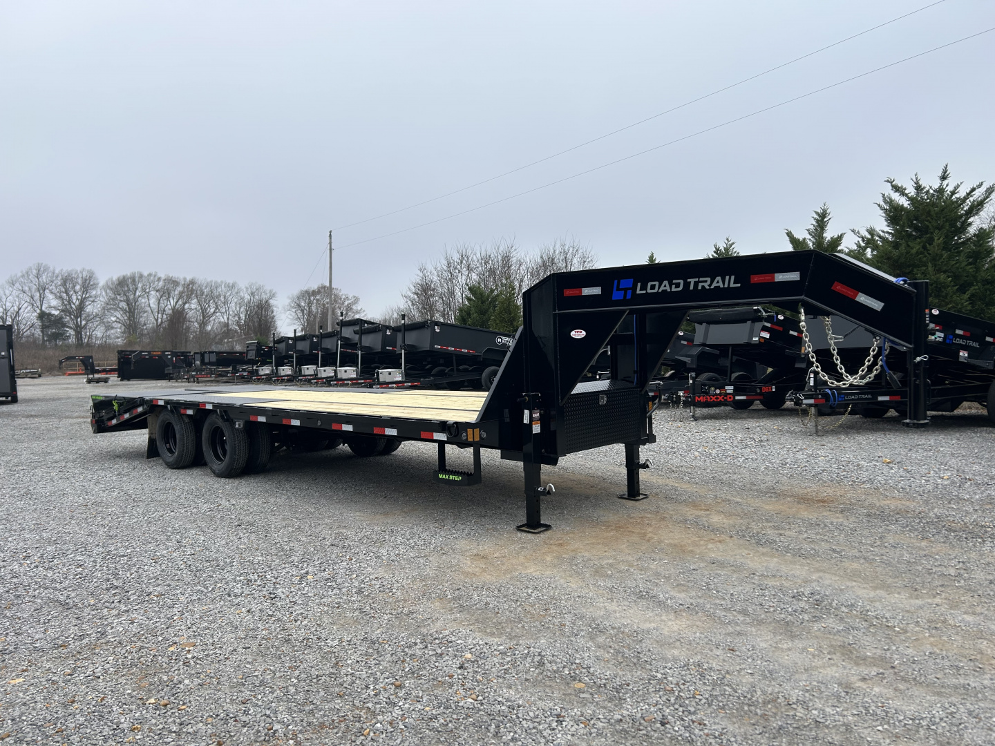 New 2026 Load Trail 102"x25' 24k Gooseneck Flatbed Trailer