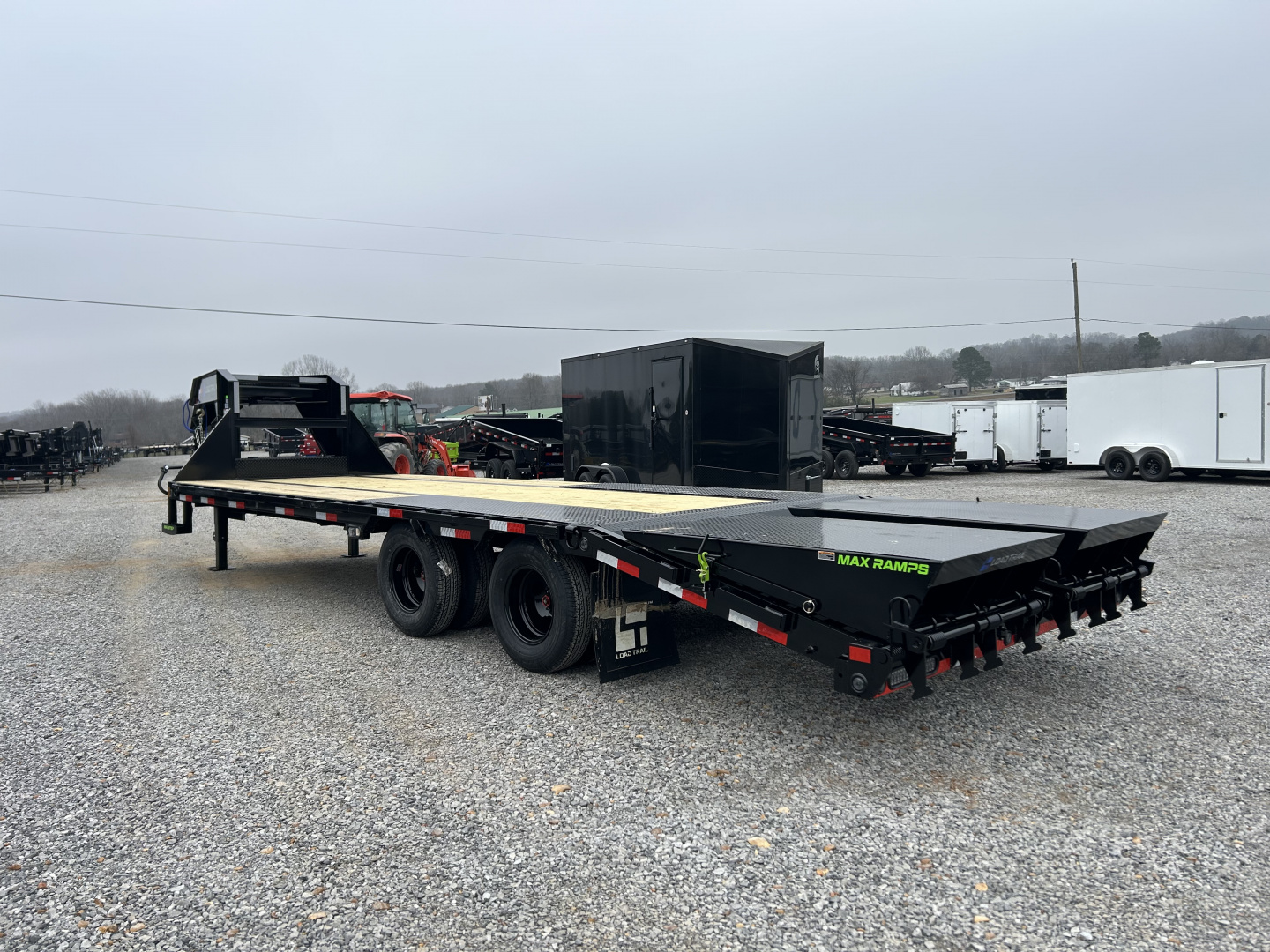 New 2026 Load Trail 102"x25' 24k Gooseneck Flatbed Trailer