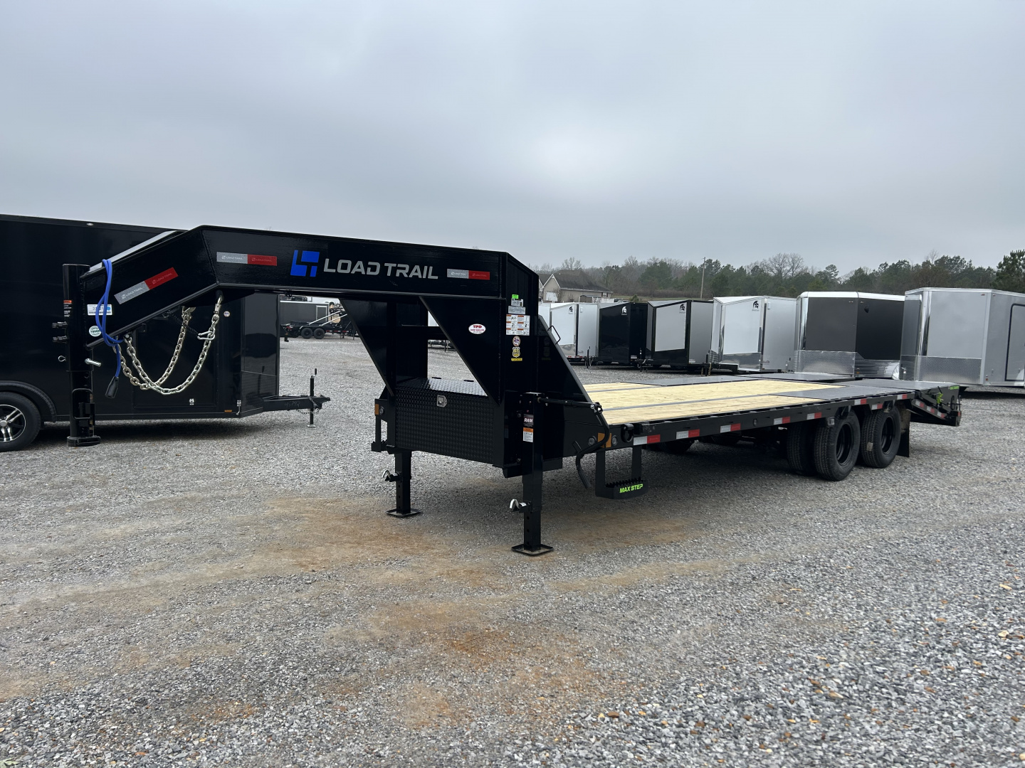 New 2026 Load Trail 102"x25' 24k Gooseneck Flatbed Trailer