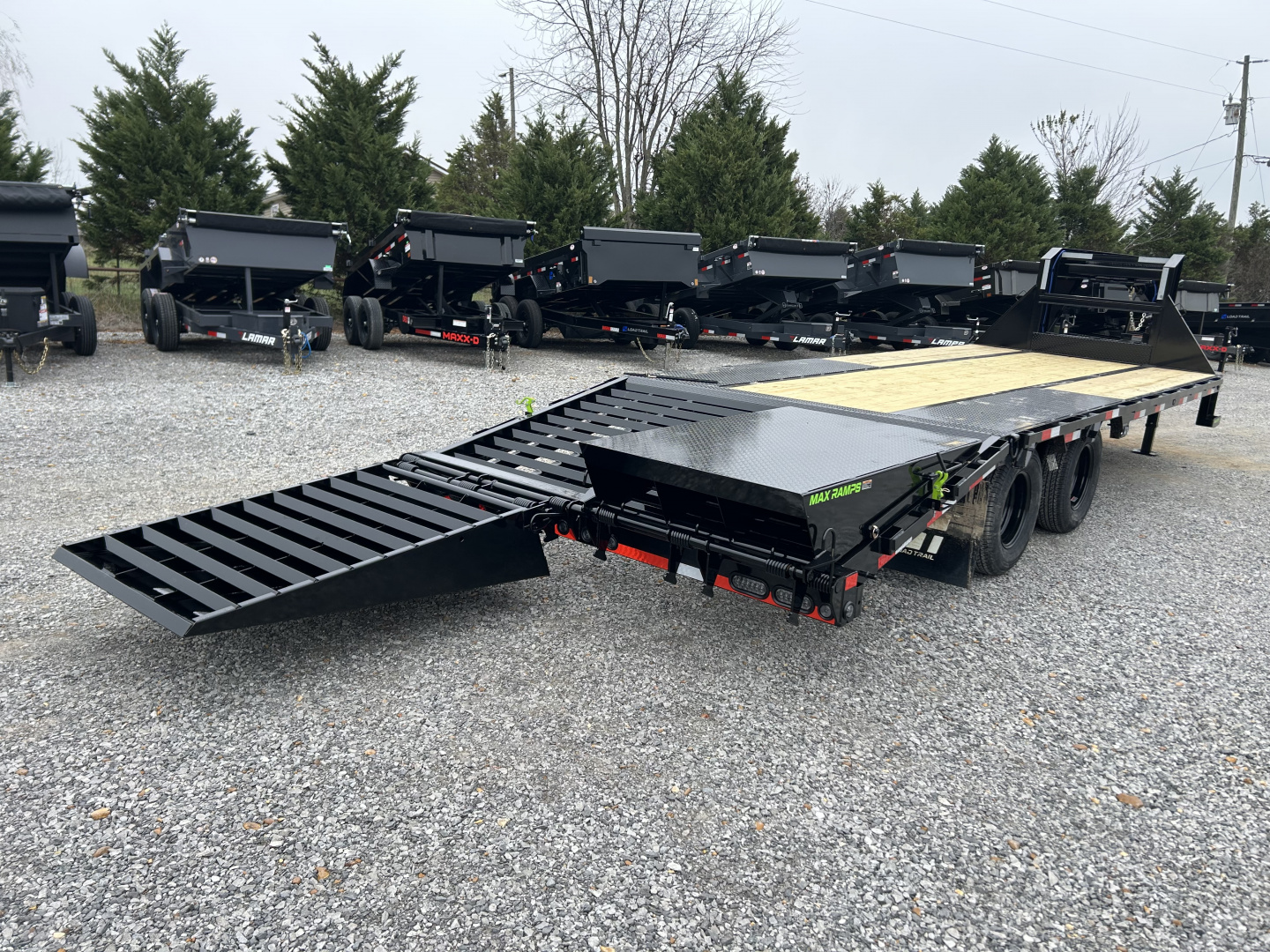 New 2026 Load Trail 102"x25' 24k Gooseneck Flatbed Trailer