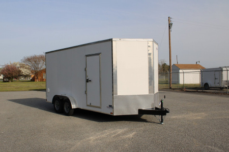 New 2026 Anvil 7X16 7K w/Ramp & Extra Height Cargo / Enclosed Trailer
